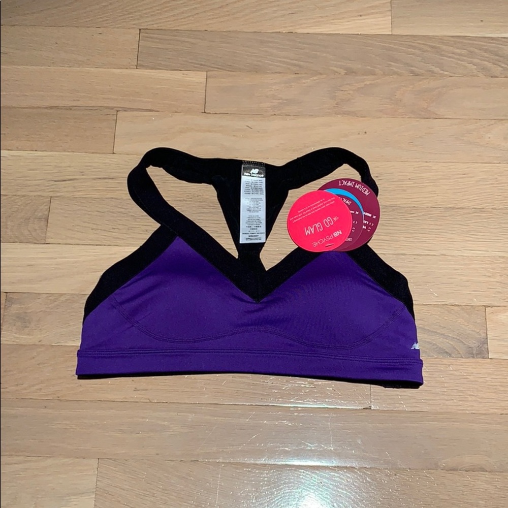New Balance medium impact sports bra